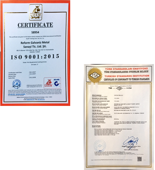 Ankara Galvaniz Kaplama